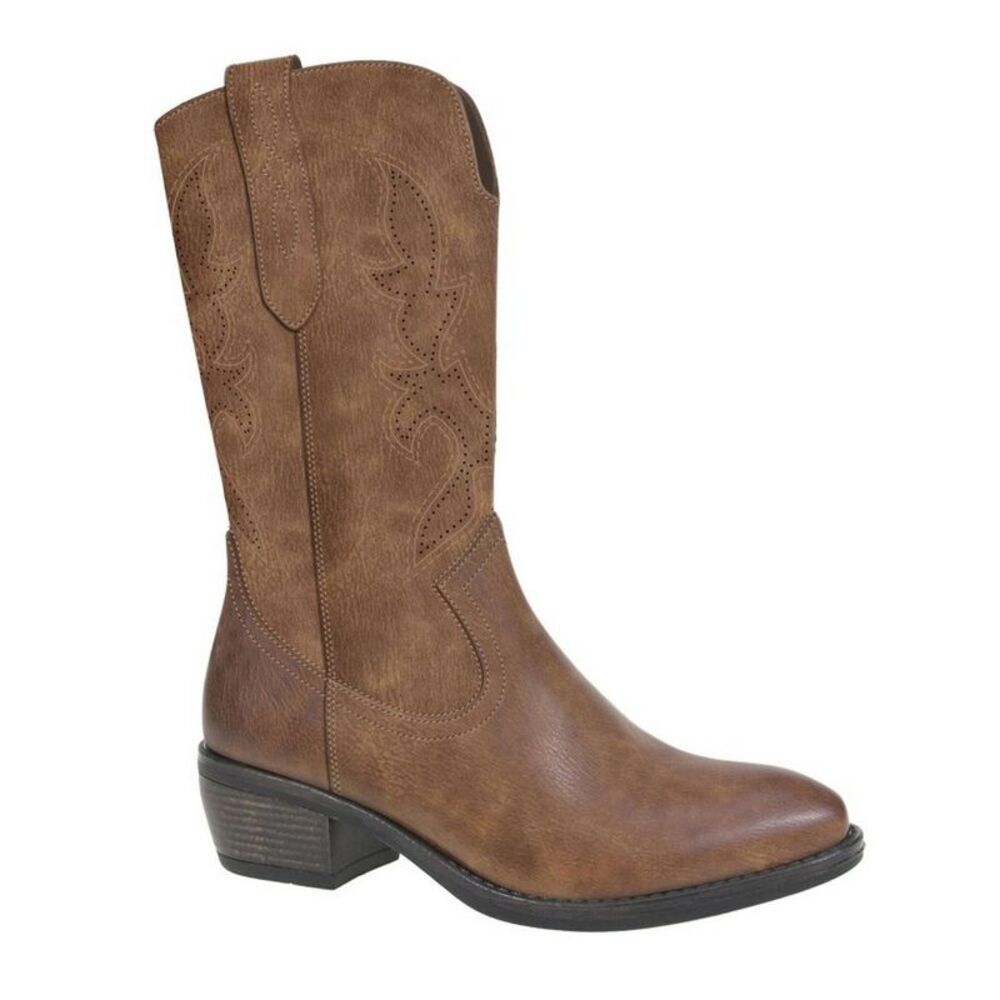Cipriata Womens/Ladies Wanda Cowboy Boots / Tan